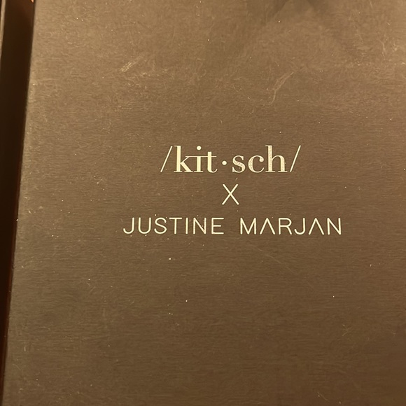 Kitsch x Justine Marjan XL Rhinestone Chain Bobby Pin Set - Picture 7 of 7